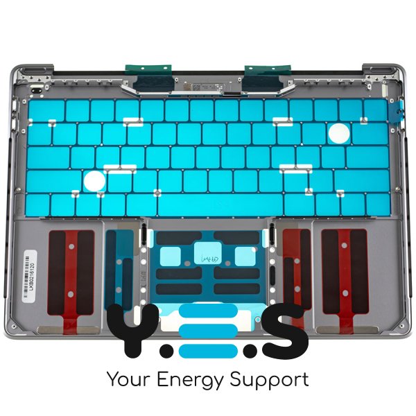 Верхня кришка ноутбука Apple A1989 (2018) Space Gray, Small Enter