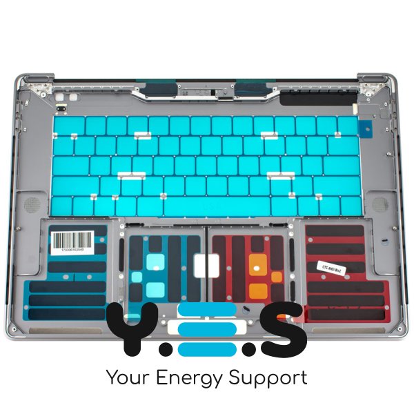 Верхня кришка ноутбука Apple A1990 (2018) Space Gray, Small Enter