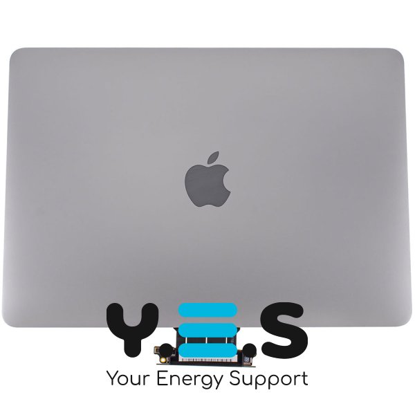 Кришка з матрицею в зборі Apple A1534 (2016–2017) Space Gray, AASP Original