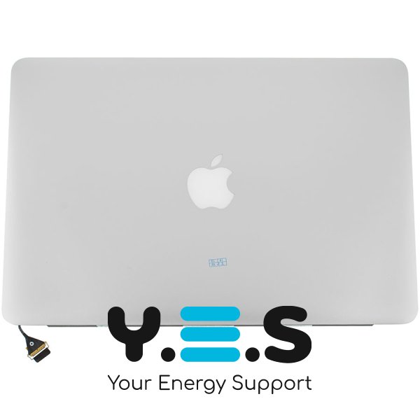 Кришка з матрицею в зборі для ноутбука Apple A1466 (2012), 6pin, Silver