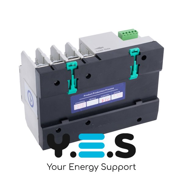 Автоматичне введення резерву (АВР) TOMZN TOQ5-100/4P, 3-фазний, 100А