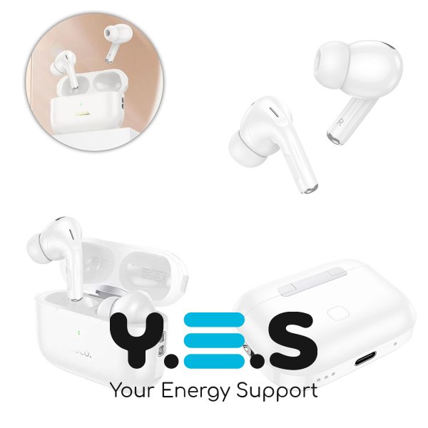 Бездротові навушники HOCO EW56 Generoso TWS Bluetooth, білі (6942007606691)