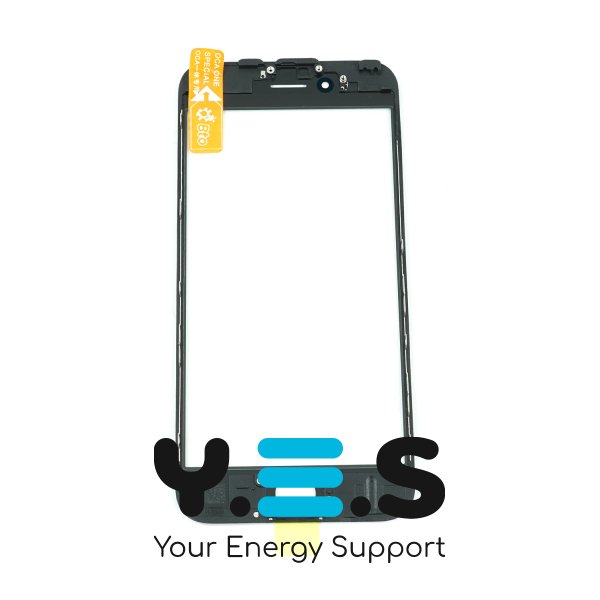 Скло корпуса з OCA-плівкою для Apple iPhone 6S, чорне