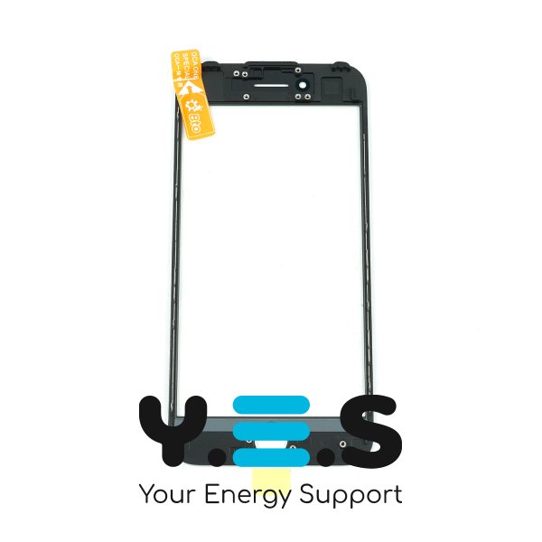 Скло корпусу з OCA-плівкою для Apple iPhone 7, чорне