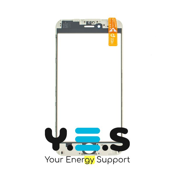 Скло корпуса з OCA-плівкою для Apple iPhone 6 Plus, біле