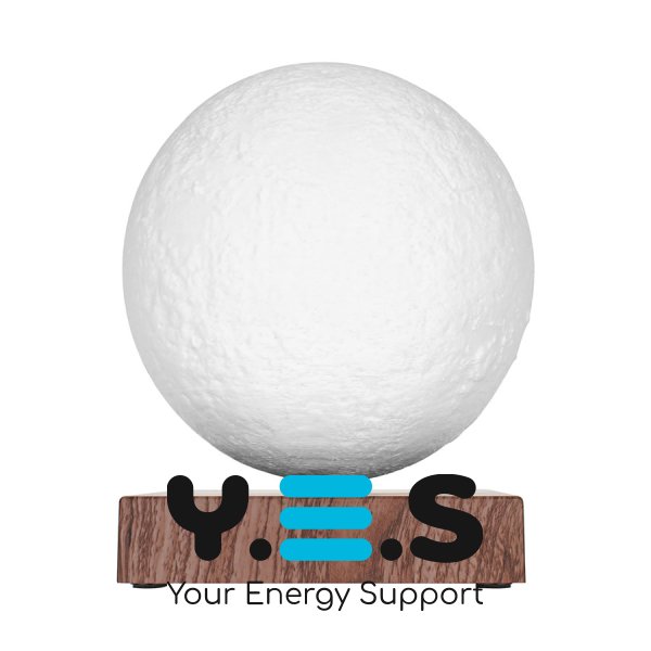 Левітуючий декоративний світильник-нічник «Місяць» (куля)