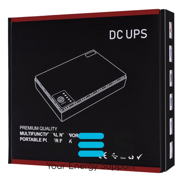 Міні UPS TTN DC1036P 12000 mAh для Wi‑Fi роутера, DC безперебійник