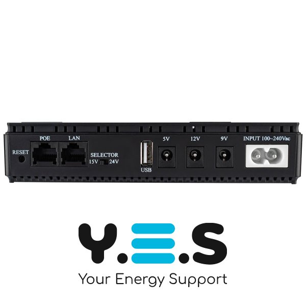 Міні UPS TTN DC1036P 12000 mAh для Wi‑Fi роутера, DC безперебійник