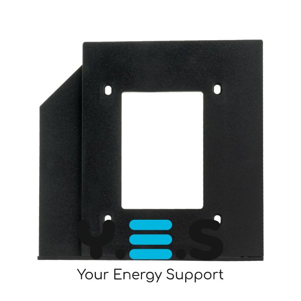 Карман Optibay для 2.5" SATA HDD/SSD 9.5 мм замість SATA-приводу ноутбука, матовий