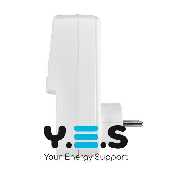 Реле напруги Open Electric VP-2168D 120–280В, 16А 3000Вт, програмоване, біле (220В 50Гц)