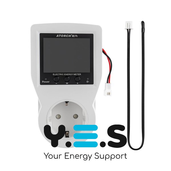 Смарт-розетка ATorch S1-WiFi 220V 16A з лічильником електроенергії та ваттметром