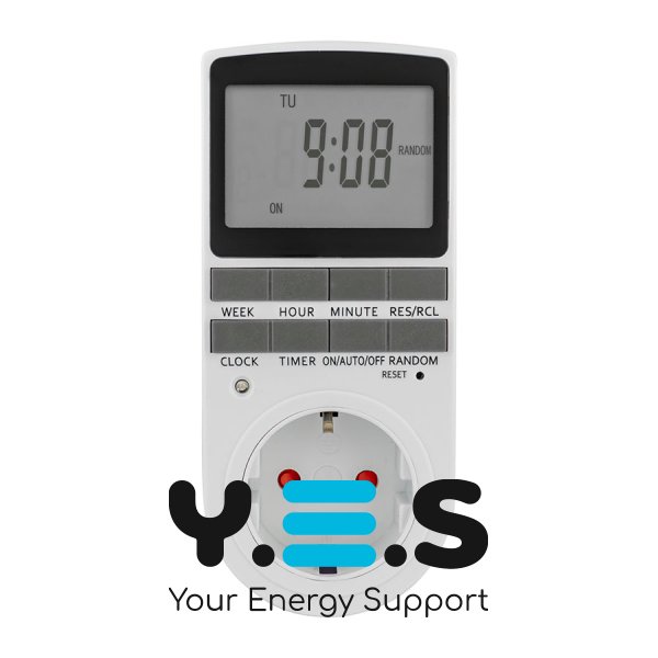 Електронний цифровий тижневий таймер у розетку Open Electric OPTM02