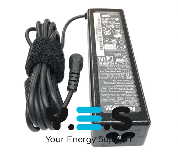 Блок живлення для ноутбука Lenovo 20V 3.25A 65W, штекер 5.5×2.5 мм, без кабелю 220V