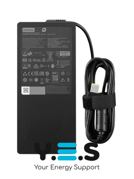 Блок живлення для ноутбука Lenovo 20V 16.5A 330W Square USB Slim без кабелю 220V
