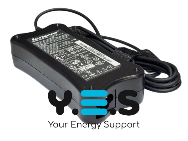 Блок живлення для ноутбука Lenovo 19V 4.74A 90W, штекер 5.5×2.5 мм, без кабелю 220V