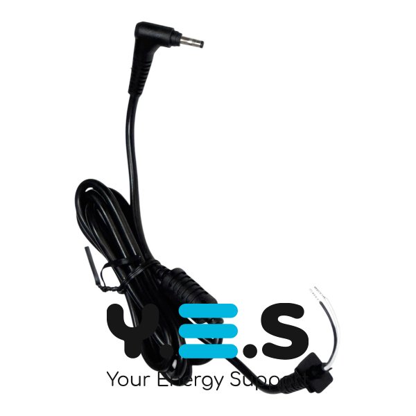 Кабель живлення для адаптера Dell 90W, штекер 4.0×1.7 мм, довжина 110 см