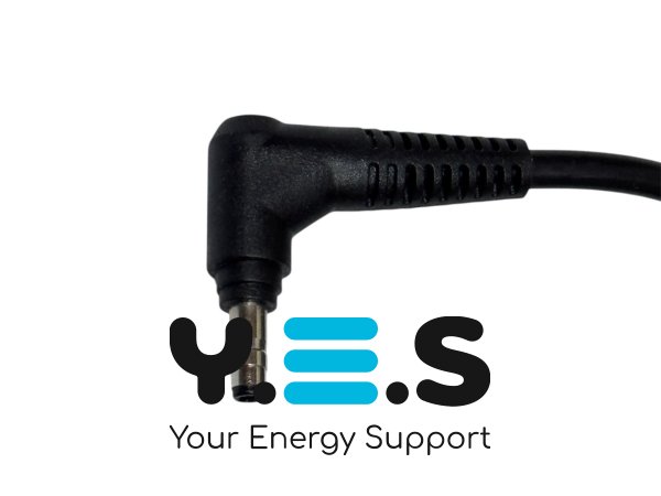 Кабель живлення для адаптера Dell 90W, штекер 4.0×1.7 мм, довжина 110 см