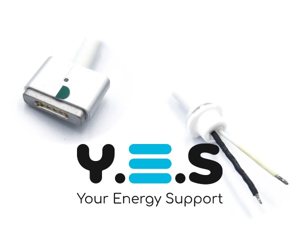 DC-кабель MagSafe2 для Apple 45W/60W/85W від блока живлення до ноутбука, T-shape