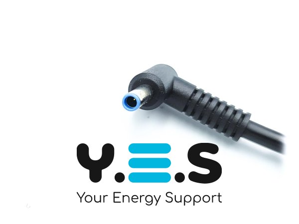 DC-кабель 4.5×3.0+Pin для HP (120/135/150/180/240W), 2 дроти, від БЖ до ноутбука