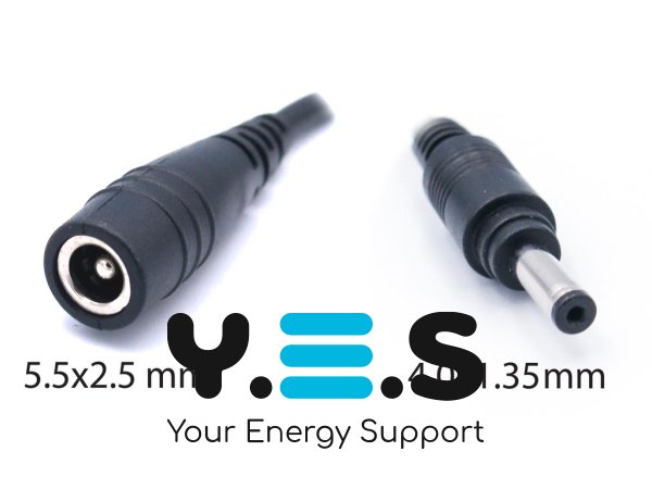 DC перехідник-кабель 5.5×2.5 → 4.0×1.35 для блока ASUS 33W/45W/65W/90W/120W