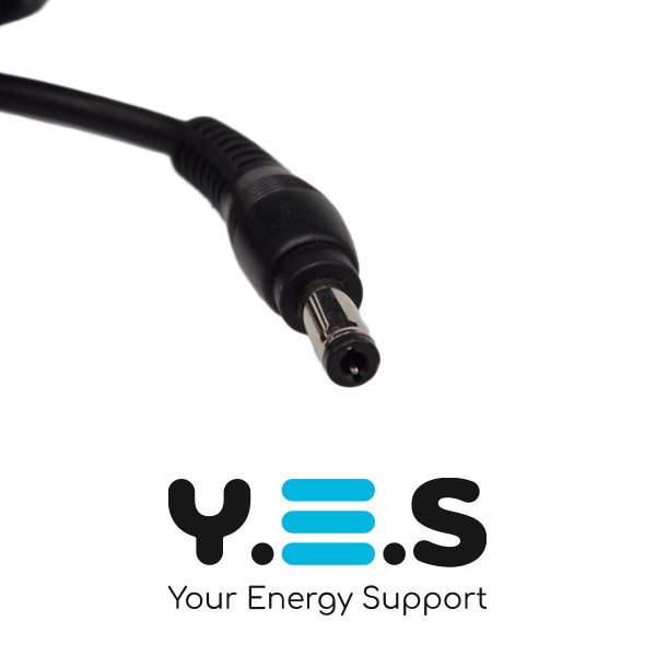 DC-кабель живлення 5.5×2.5 для ASUS/Lenovo/Toshiba 120–180W, прямий, від БЖ до ноутбука