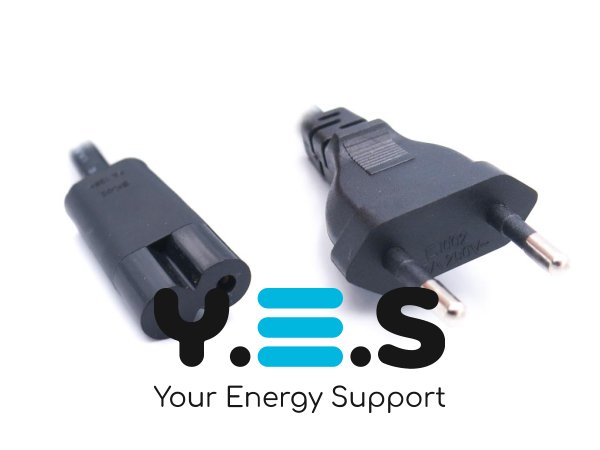 Кабель живлення AC Microsoft EU 220V 0,8 м для Microsoft