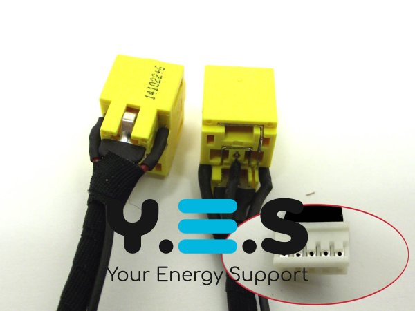 Розʼєм живлення Lenovo ThinkPad SL300/SL400/SL500 з кабелем PJ426 (7.8×5.5, центральний пін)