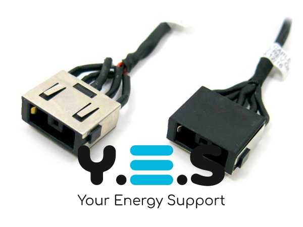 Розʼєм живлення для ноутбука Lenovo Ideapad G50-30, G50-40, G50-45, G50-50 (USB+pin), кабель 14 см