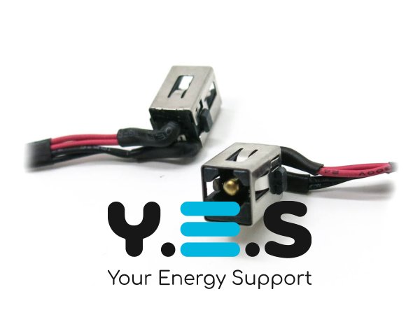 Розʼєм живлення для ноутбука ASUS K95, K95VM CS-196 з кабелем 5.5×2.5