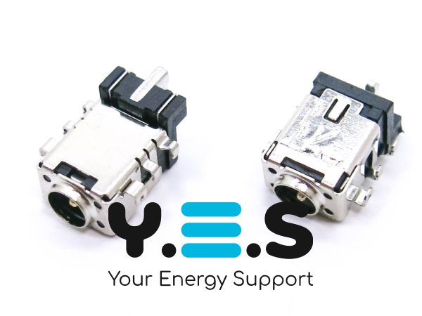 Розʼєм живлення (DC Jack) для ноутбуків ASUS A556/R558/X556/R558UJ, A456UA/UB/UF/UJ/UQ/UR/UV, 4.0×1.35 мм