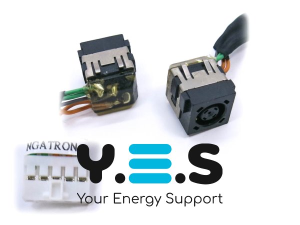 Роз’єм живлення Dell Latitude 6430U/E6430U 28HV9 DC30100LT00 7.4×5.0 pin з кабелем