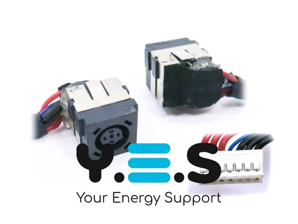 Роз’єм живлення Dell Inspirion N4050/M4040/3420, Vostro 1440/1450/1550/2420 7.4×5.0 pin з кабелем