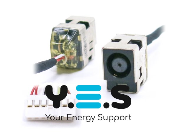 Роз’єм живлення для ноутбука HP Pavilion DV5-2000 Series 7.4×5.0 (central pin) з кабелем