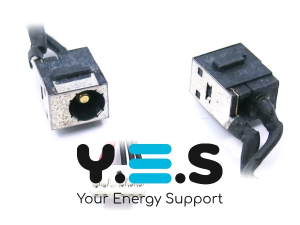 Розʼєм живлення (DC Jack) Lenovo IdeaPad Y560/Y560A/Y560D/Y560P 5.5×2.5 з кабелем