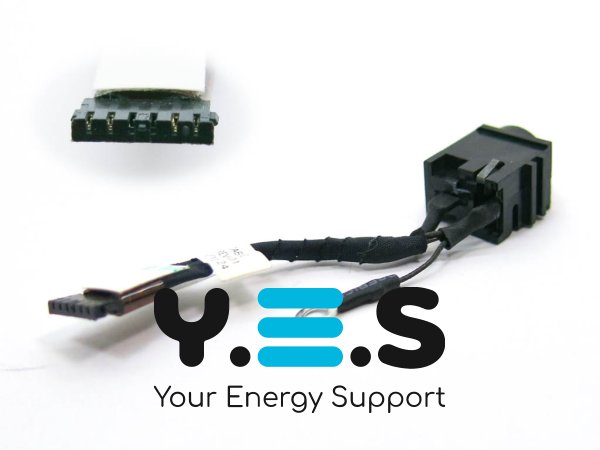 Розʼєм живлення (DC Jack) з кабелем для SONY SVT13/SVT1313Z9ES/Z30UL 6.5×4.0+Pin 50.4UJ01.001