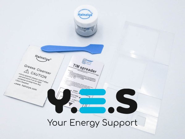 Термопаста Halnziye HY-P11 карбонова, сіра, 10 г, теплопровідність 11.8 Вт/м·К