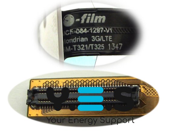 Тачскрін (сенсорне скло) Samsung Galaxy Tab Pro 8.4 T320/SM-T230 8.4" WiFi, білий