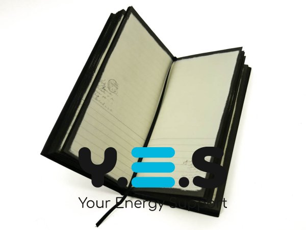 Подарунковий блокнот «Рак» (сузір’я Зодіаку), 90×180×18 мм, 240 арк., чорний