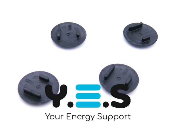 Ніжки (підставки) для Apple MacBook Retina 12 A1534, пластик, комплект 4 шт.