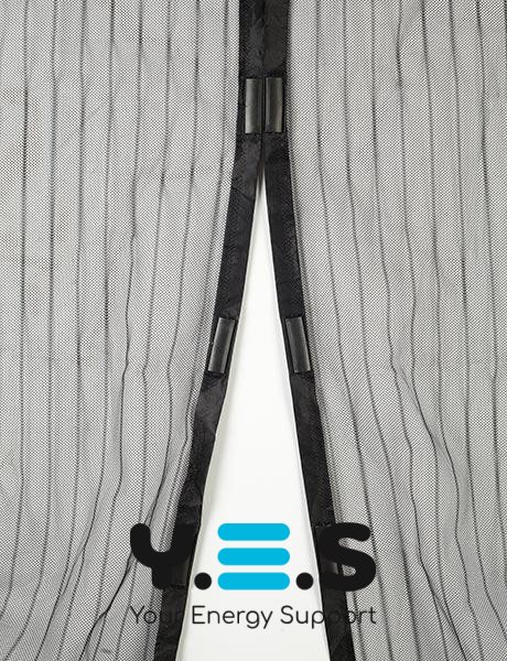 Антимоскітна штора-сітка Magic Mesh на магнітах для дверей 100×190 см від комах