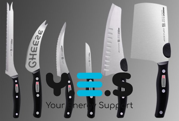 Набір кухонних ножів Miracle Blade «Диво-ножі», 12 предметів