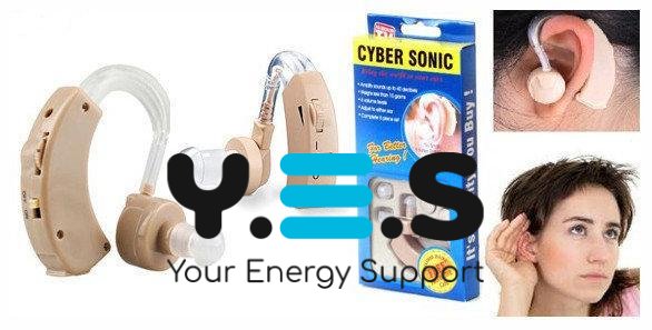 Слуховий апарат Cyber Sonic — підсилювач звуку для покращення слуху
