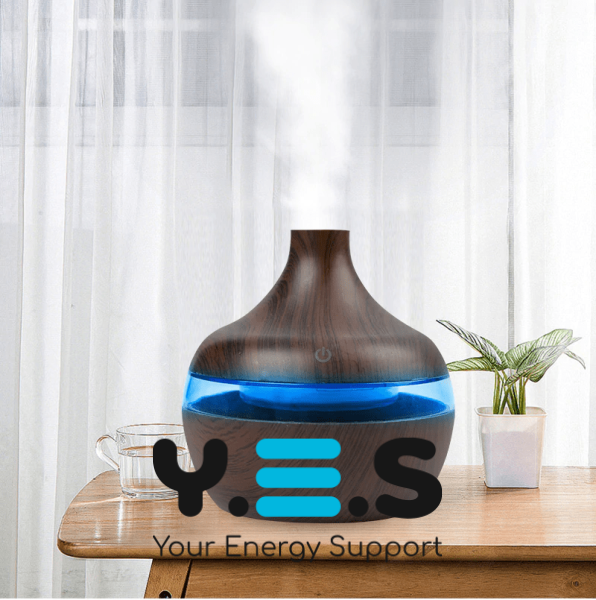 Міні ультразвуковий зволожувач повітря Mini Atomization з підсвічуванням для дому