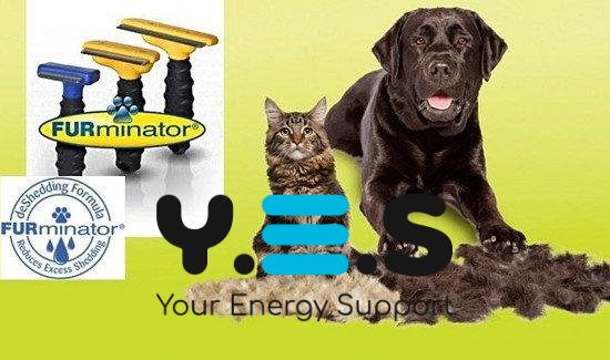 Фурмінатор-щітка для грумінгу собак і котів FUBnimroat, лезо 4,5 см PR2