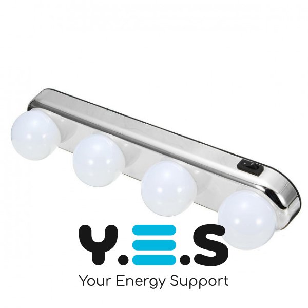 Портативні лампочки Studio Glow для дзеркала: підсвітка для селфі та макіяжу