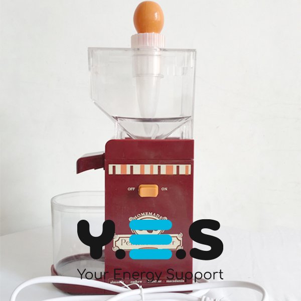 Портативний електричний апарат для приготування арахісової пасти/олії, подрібнювач горіхів