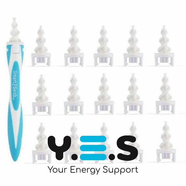 Smart Swab багаторазова паличка для чищення вух — вухочистка (прилад для безпечного догляду)