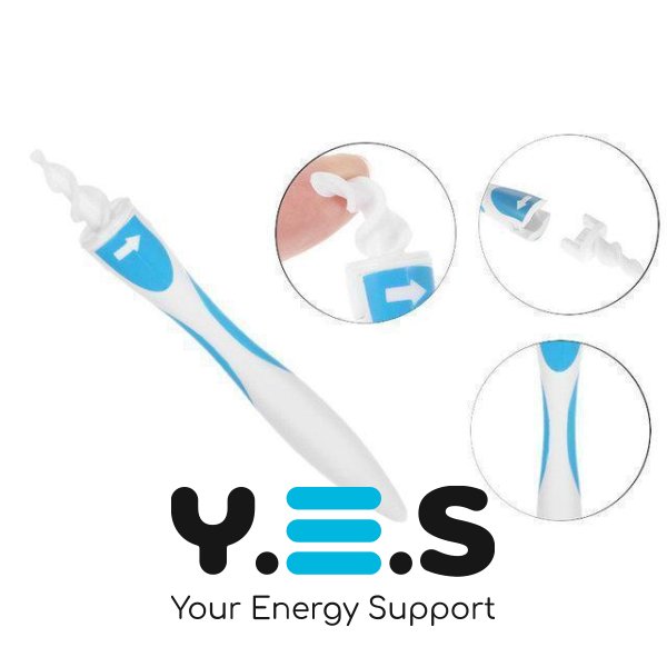 Smart Swab багаторазова паличка для чищення вух — вухочистка (прилад для безпечного догляду)