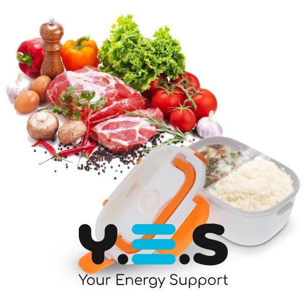 Ланч-бокс з підігрівом від мережі 220V (Electric Lunch Box)