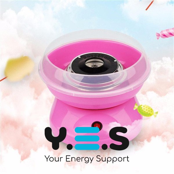 Домашній апарат для солодкої вати Cotton Candy Maker — цукрова вата вдома